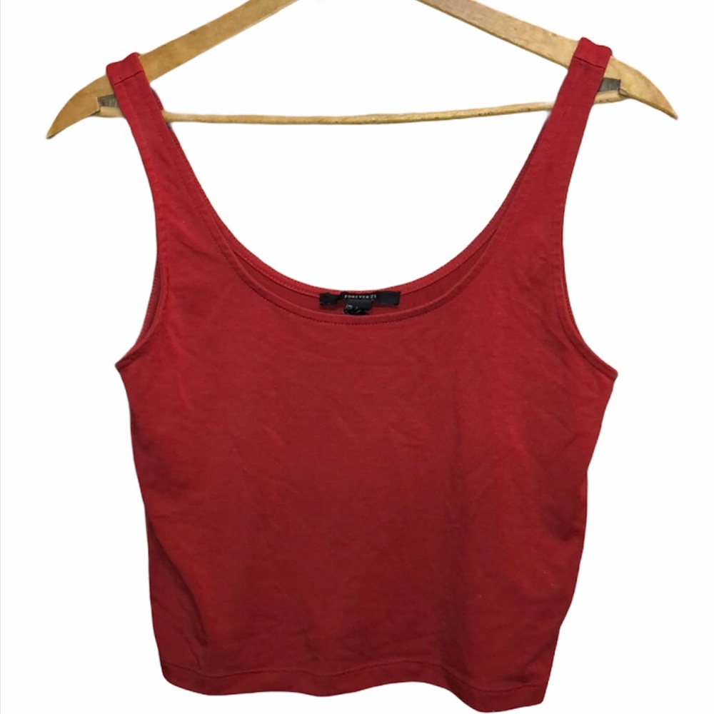 Forever 21 Crop Top Size Large